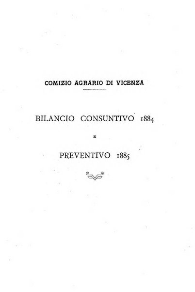 Bollettino dell'Unione dei comizi vicentini