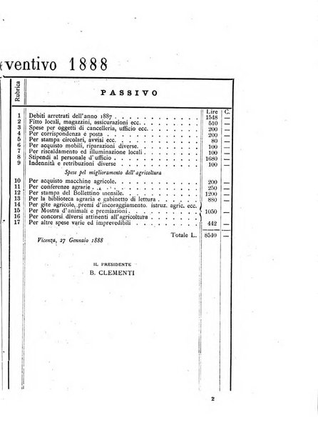 Bollettino dell'Unione dei comizi vicentini