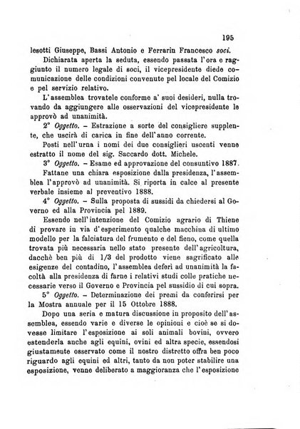 Bollettino dell'Unione dei comizi vicentini