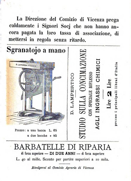 Bollettino dell'Unione dei comizi vicentini