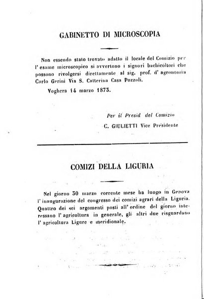 Bollettino del Comizio agrario vogherese