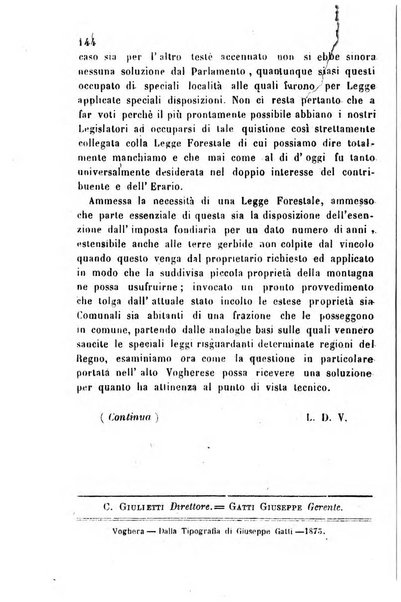 Bollettino del Comizio agrario vogherese