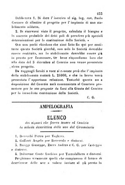 Bollettino del Comizio agrario vogherese