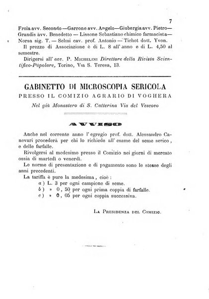 Bollettino del Comizio agrario vogherese