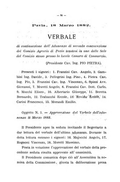 Bollettino del comizio agrario del circondario di Pavia