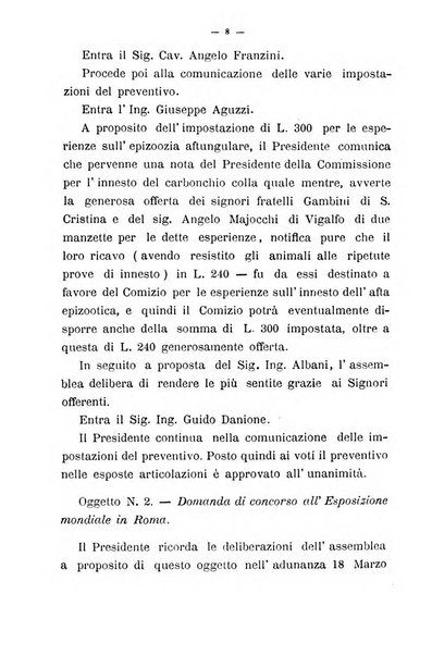 Bollettino del comizio agrario del circondario di Pavia