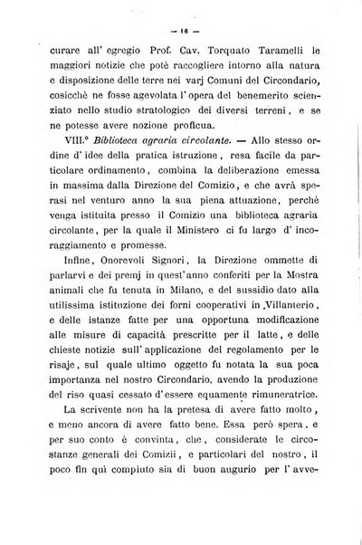 Bollettino del comizio agrario del circondario di Pavia