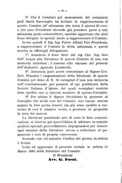 Bollettino del comizio agrario del circondario di Pavia