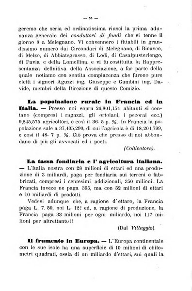 Bollettino del comizio agrario del circondario di Pavia