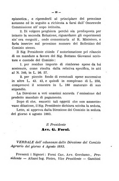 Bollettino del comizio agrario del circondario di Pavia