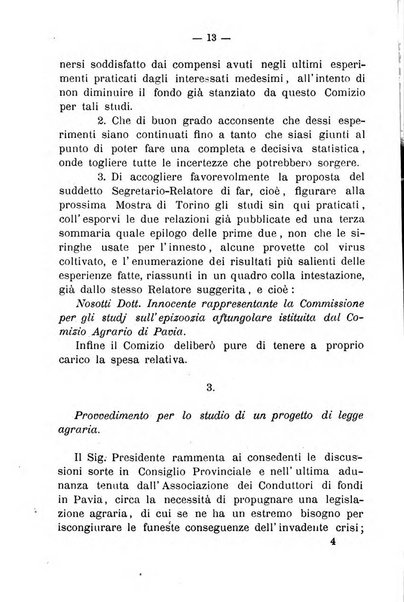 Bollettino del comizio agrario del circondario di Pavia