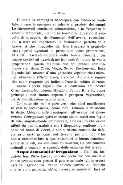 Bollettino del comizio agrario del circondario di Pavia