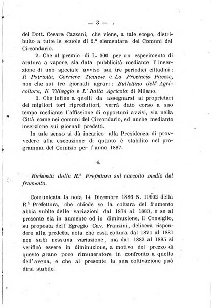 Bollettino del comizio agrario del circondario di Pavia