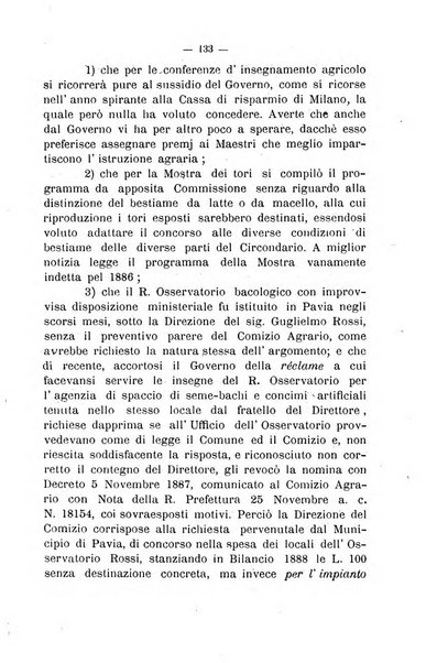 Bollettino del comizio agrario del circondario di Pavia