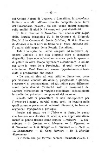 Bollettino del comizio agrario del circondario di Pavia