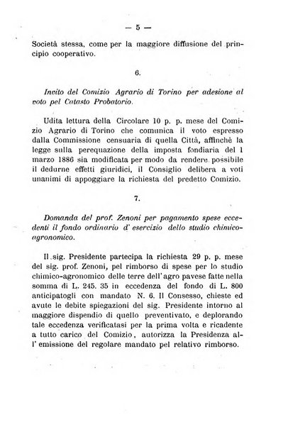 Bollettino del comizio agrario del circondario di Pavia