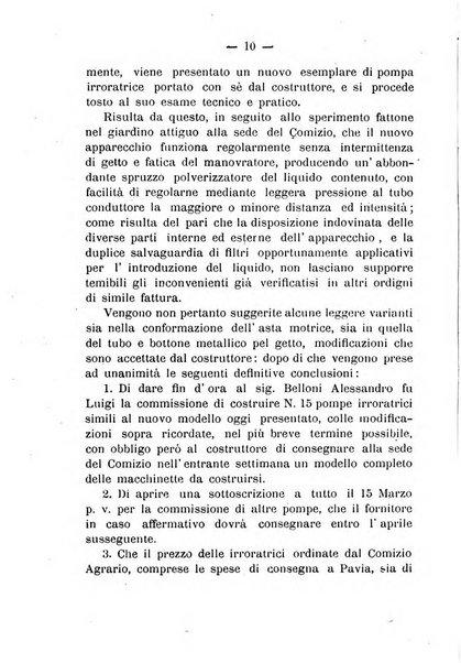 Bollettino del comizio agrario del circondario di Pavia