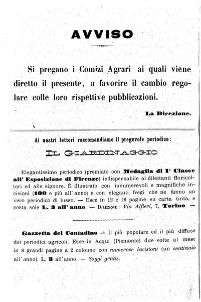 Bollettino del comizio agrario del circondario di Pavia