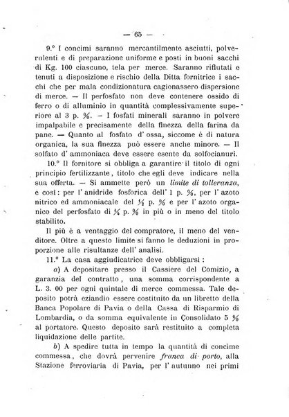 Bollettino del comizio agrario del circondario di Pavia