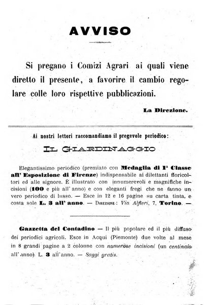 Bollettino del comizio agrario del circondario di Pavia