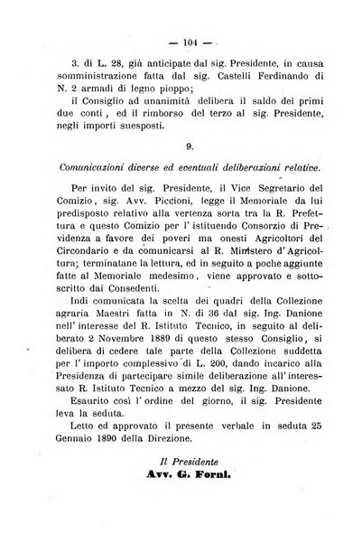 Bollettino del comizio agrario del circondario di Pavia