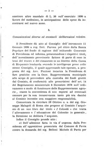 Bollettino del comizio agrario del circondario di Pavia