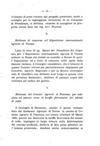 Bollettino del comizio agrario del circondario di Pavia