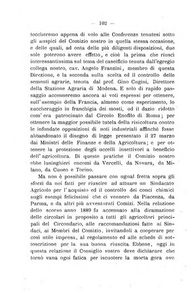 Bollettino del comizio agrario del circondario di Pavia