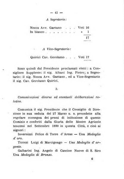 Bollettino del comizio agrario del circondario di Pavia