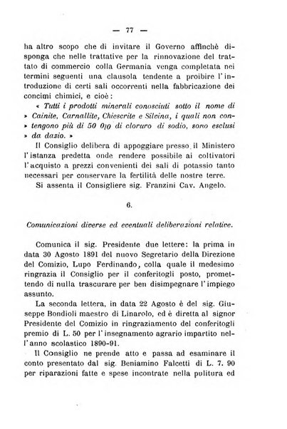 Bollettino del comizio agrario del circondario di Pavia