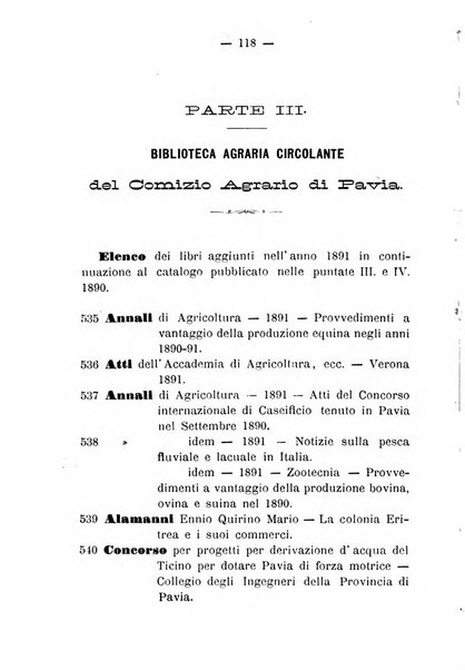 Bollettino del comizio agrario del circondario di Pavia