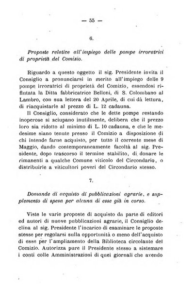 Bollettino del comizio agrario del circondario di Pavia