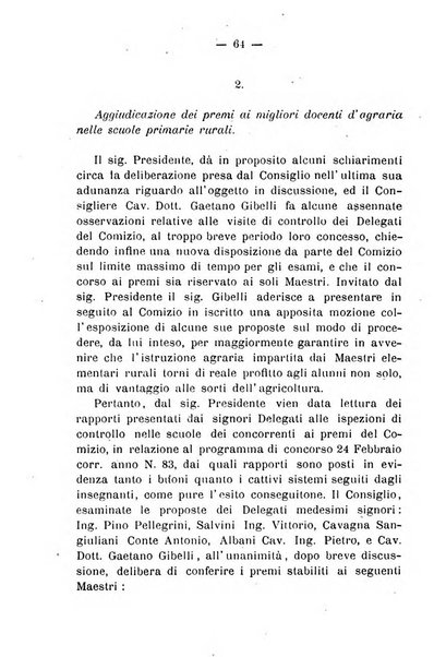 Bollettino del comizio agrario del circondario di Pavia