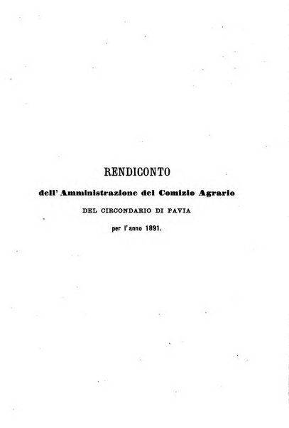 Bollettino del comizio agrario del circondario di Pavia