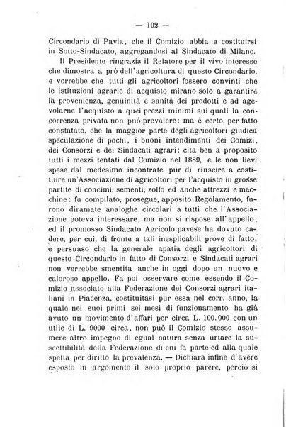 Bollettino del comizio agrario del circondario di Pavia