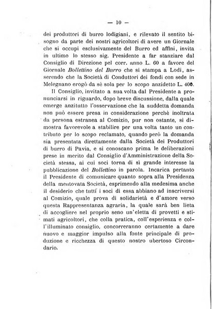 Bollettino del comizio agrario del circondario di Pavia