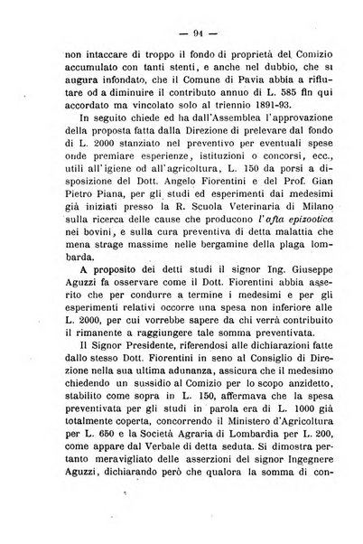 Bollettino del comizio agrario del circondario di Pavia