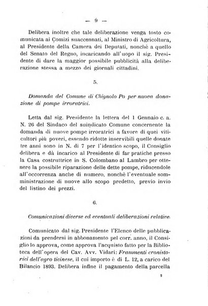 Bollettino del comizio agrario del circondario di Pavia