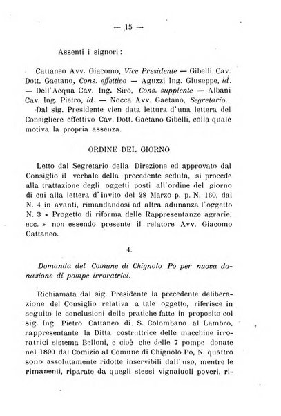 Bollettino del comizio agrario del circondario di Pavia