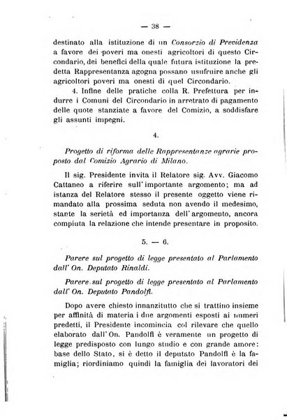 Bollettino del comizio agrario del circondario di Pavia