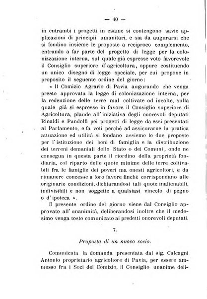 Bollettino del comizio agrario del circondario di Pavia