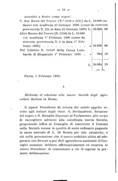 Bollettino del comizio agrario del circondario di Pavia