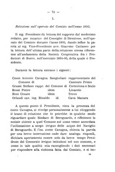 Bollettino del comizio agrario del circondario di Pavia