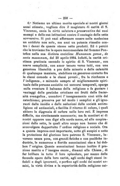 Società di San Vincenzo de' Paoli. Bollettino