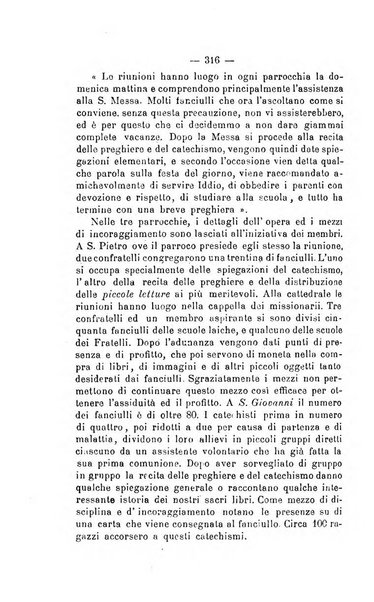 Società di San Vincenzo de' Paoli. Bollettino