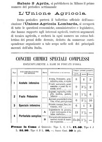 Bollettino del Comizio agrario di Como