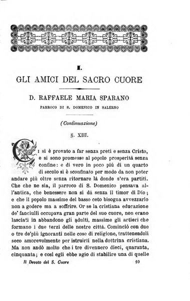 Il devoto del Sacro cuore di Gesù