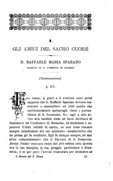 Il devoto del Sacro cuore di Gesù