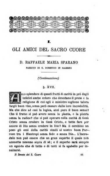 Il devoto del Sacro cuore di Gesù