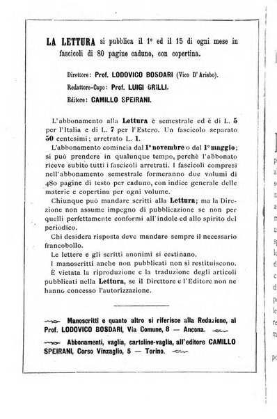 La lettura illustrata diretta da Vico d'Arisbo